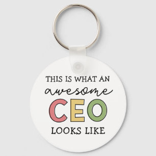 Funny Gifts for CEO Awesome CEO Boss Gifts Key Ring