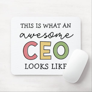Funny Gifts for CEO   Awesome CEO Boss Gifts Mouse Pad
