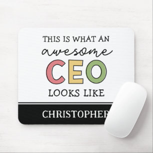 Funny Gifts for CEO Awesome CEO Boss Gifts Mouse Pad