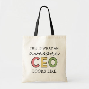 Funny Gifts for CEO Awesome CEO Boss Gifts Tote Bag