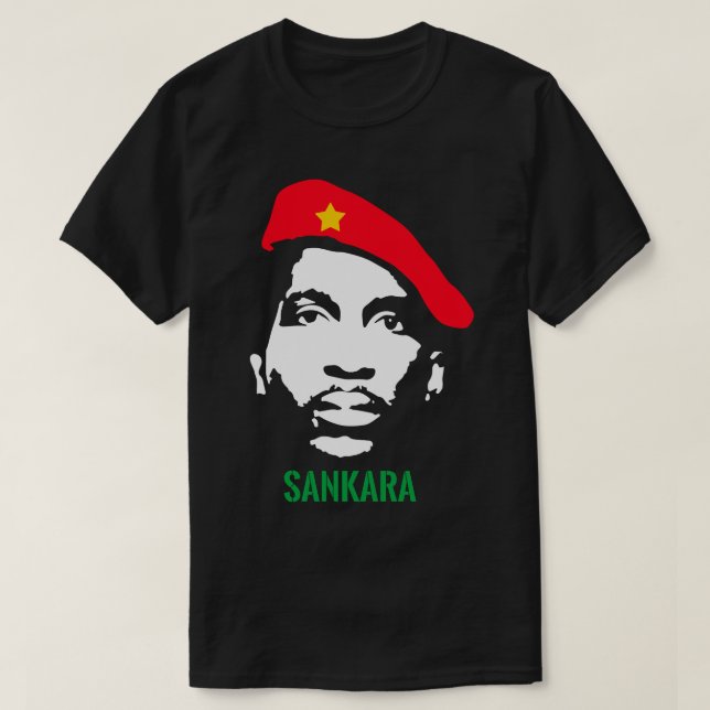 Funny Gifts For Thomas Revolutionary Sankara Gift  T-Shirt (Design Front)