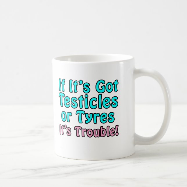 Funny Gifts for Women! Coffee Mug (Right)