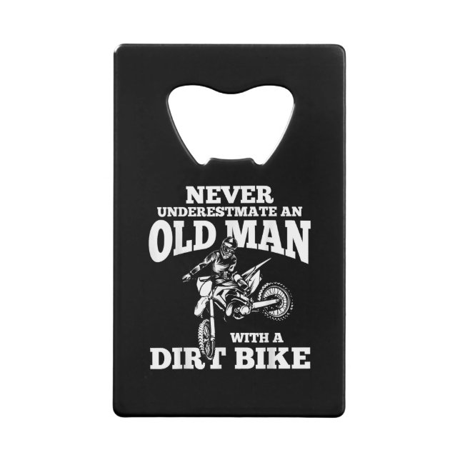 Funny Gifts Never Underestmate An Old Man With A D (Front)