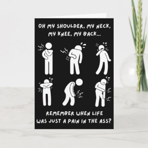 Funny Gifts Old People 50th 60th 70th Birthday Card