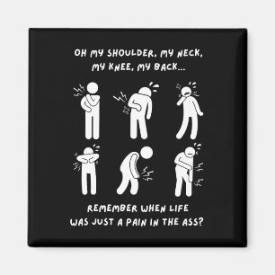 Funny Gifts Old People 50th 60th 70th Birthday  Magnet