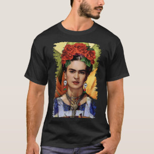 Funny Gifts Women Womens Frida Kahlo Plus Size Shi T-Shirt