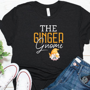 Funny Ginger Gnome Beer Christmas T-Shirt