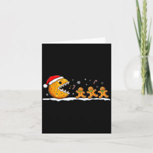 Funny Gingerbread Christmas Cookie Baking Boys Gir Card
