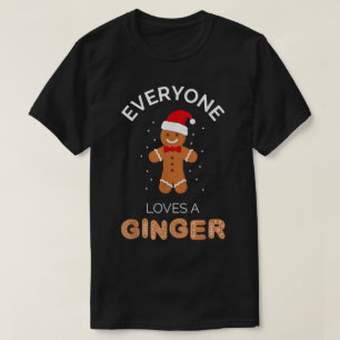 Funny Gingerbread Christmas Design T-Shirt