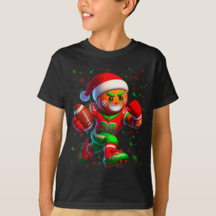 Funny Gingerbread Football Snowflake Christmas Xma T-Shirt