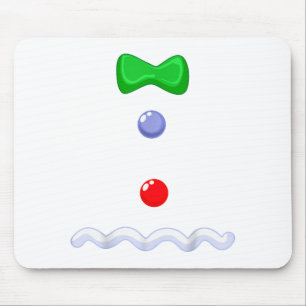 Funny Gingerbread Man Christmas Costume Mouse Pad