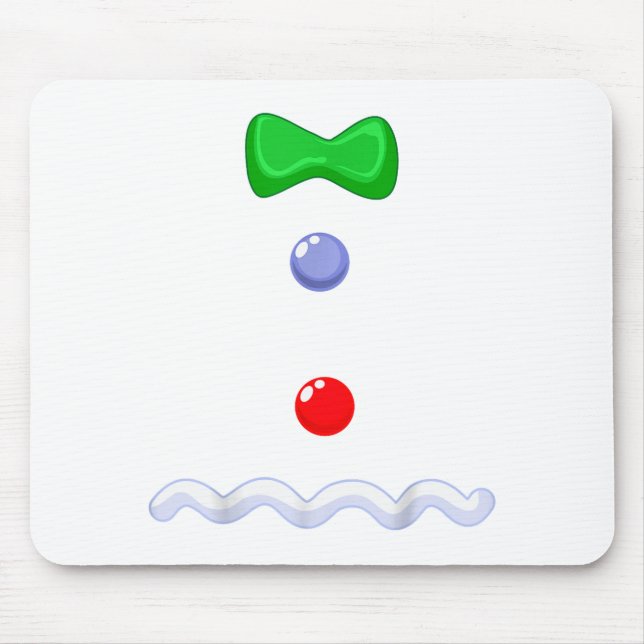 Funny Gingerbread Man Christmas Costume  Mouse Pad (Front)