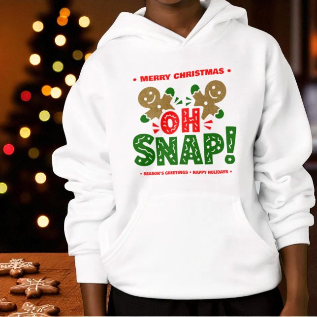 Funny Gingerbread Man Cookie Christmas  (Gingerbread man cookies Christmas hoodie front)