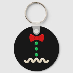 Funny Gingerbread Man Costume Christmas Xmas Men W Key Ring
