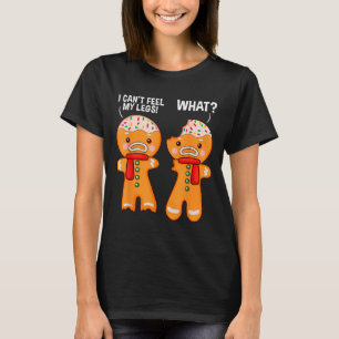 Funny Gingerbread Man Ginger Bread Men Christmas X T-Shirt
