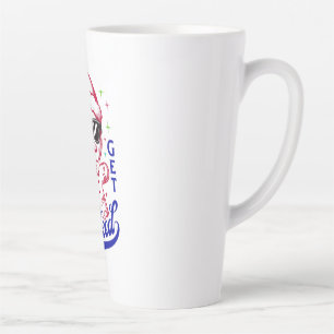 Funny Gingerbread Man - Let's Get Baked Latte Mug
