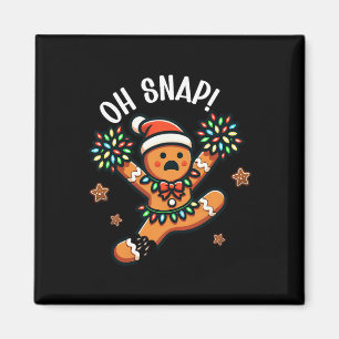 Funny Gingerbread Man Pyjamas And Magnet