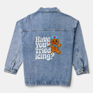 Funny Gingerbread Nurse Holiday Gift jackets