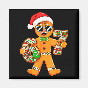 Funny Gingerbread Six Seven 67 Gingerbread Man Xma Magnet