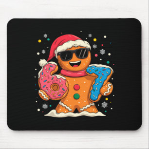 Funny Gingerbread Six Seven 67 Ice Cream Drip Chri Mouse Pad