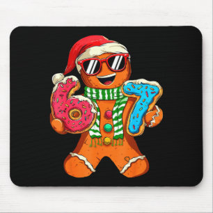 Funny Gingerbread Six Seven 67 Meme Ice Cream Chri Mouse Pad