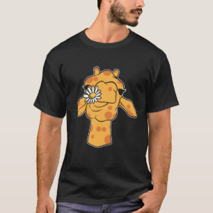 Funny Giraffe Animal Attendant funny T-Shirt
