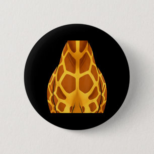 Funny Giraffe Body Halloween Outfit 6 Cm Round Badge