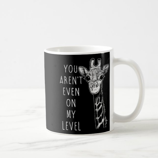 Funny Giraffe  Coffee Mug (Right)