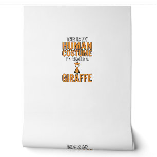 Funny Giraffe Costume Vector Shirt Design_1 Wallpaper