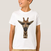 Funny Giraffe Incognito With Trendy Sunglasses