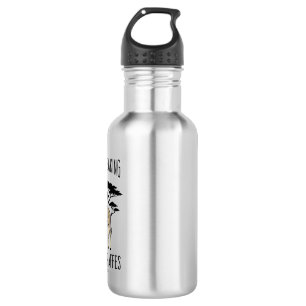 Funny Giraffe Lover Vintage Engraving Shirt Design 532 Ml Water Bottle