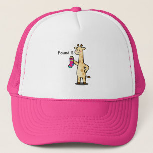 Funny Giraffe Mum Skills Sarcastic Trucker Hat