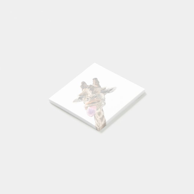 Funny Giraffe Post-it® Notes (Angled)