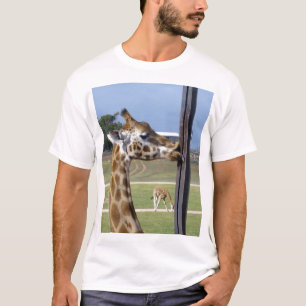 Funny Giraffe Pucker Up Those Lips, T-Shirt