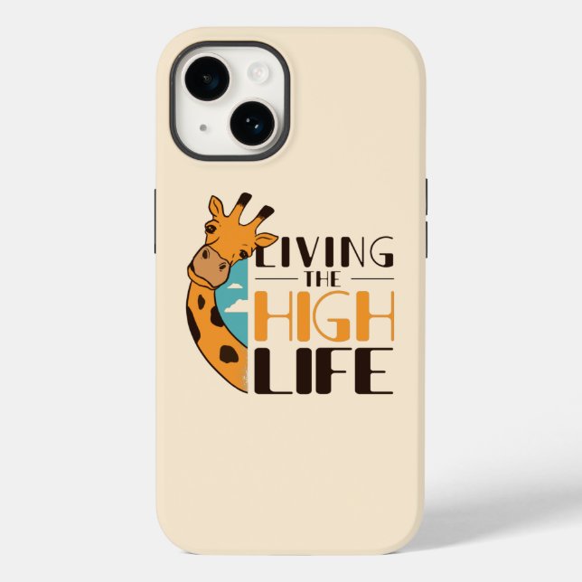 Funny Giraffe Quote   Case-Mate iPhone Case (Back)