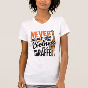 Funny Giraffe Quote Vintage Vector T-Shirt Design_