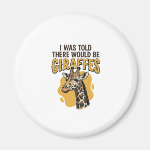 Funny Giraffe Vintage Engraving Shirt Design_1 Magnet