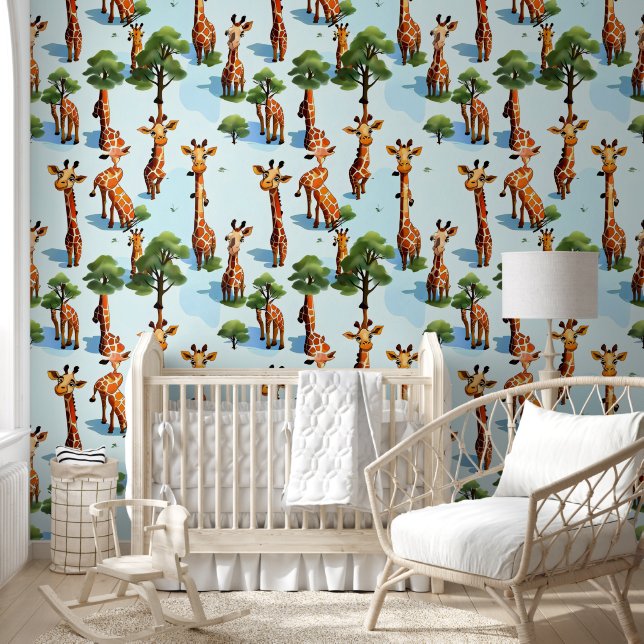 Funny Giraffe Wallpaper (Kids)
