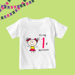 Funny girl baby T-Shirt