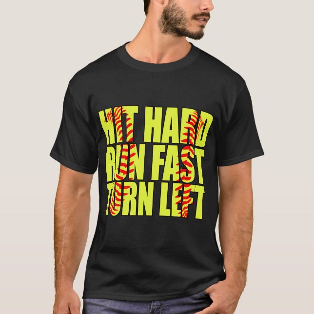 Funny Girls Softball Design Great For Teens Women T-Shirt (Front)