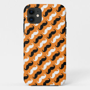 Funny Girly Moustache 3 iPhone 11 Case