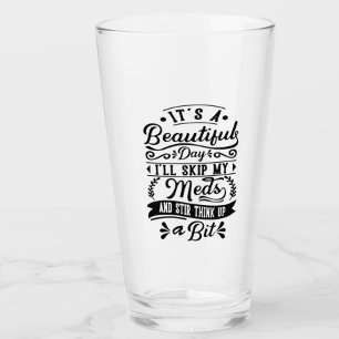 Funny Glass Tumbler