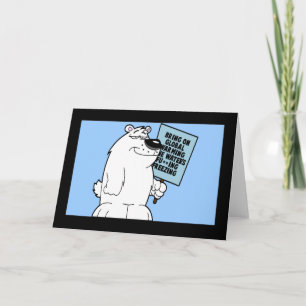 Funny global warming card