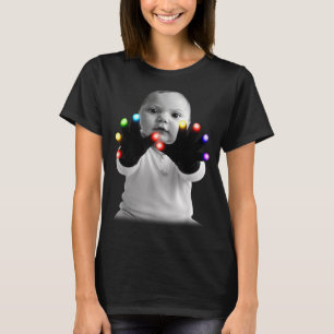 Funny Gloving Baby Meme Niche Design New Parents M T-Shirt