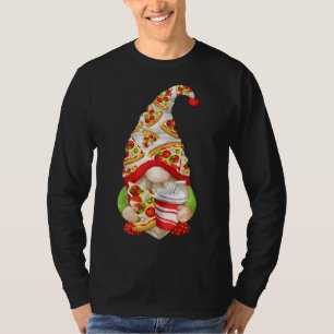 Funny Gnome Costume With Garden Gnome For Race Car T-Shirt