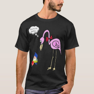 Funny gnome flamingo  youre so tacky gift gardenin T-Shirt
