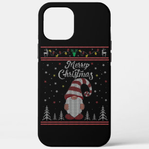Funny Gnome Merry Christmas iPhone 12 Pro Max Case