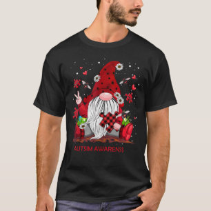 Funny Gnome Puzzle Autism Awareness Valentine S T-Shirt