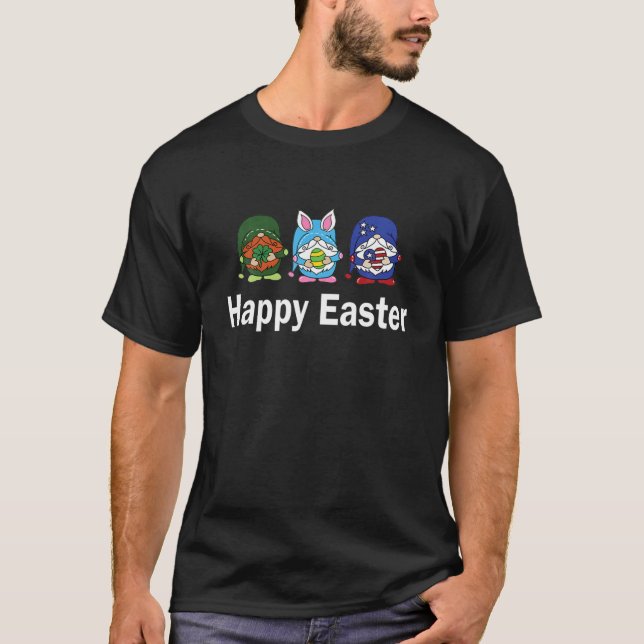 Funny Gnomes Jester Beads T-Shirt (Front)