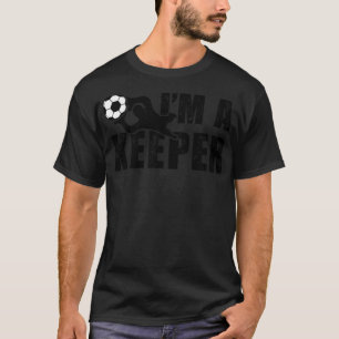 Funny Goal Keeper Soccer Quote Gift for boys ankle T-Shirt